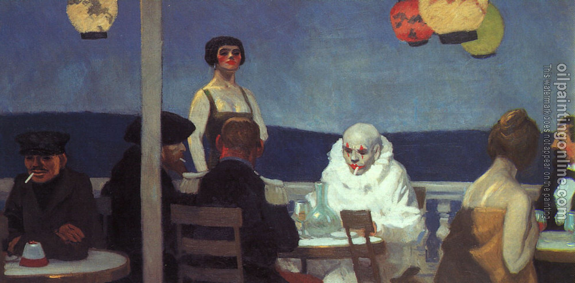 Hopper, Edward - Soir Bleu